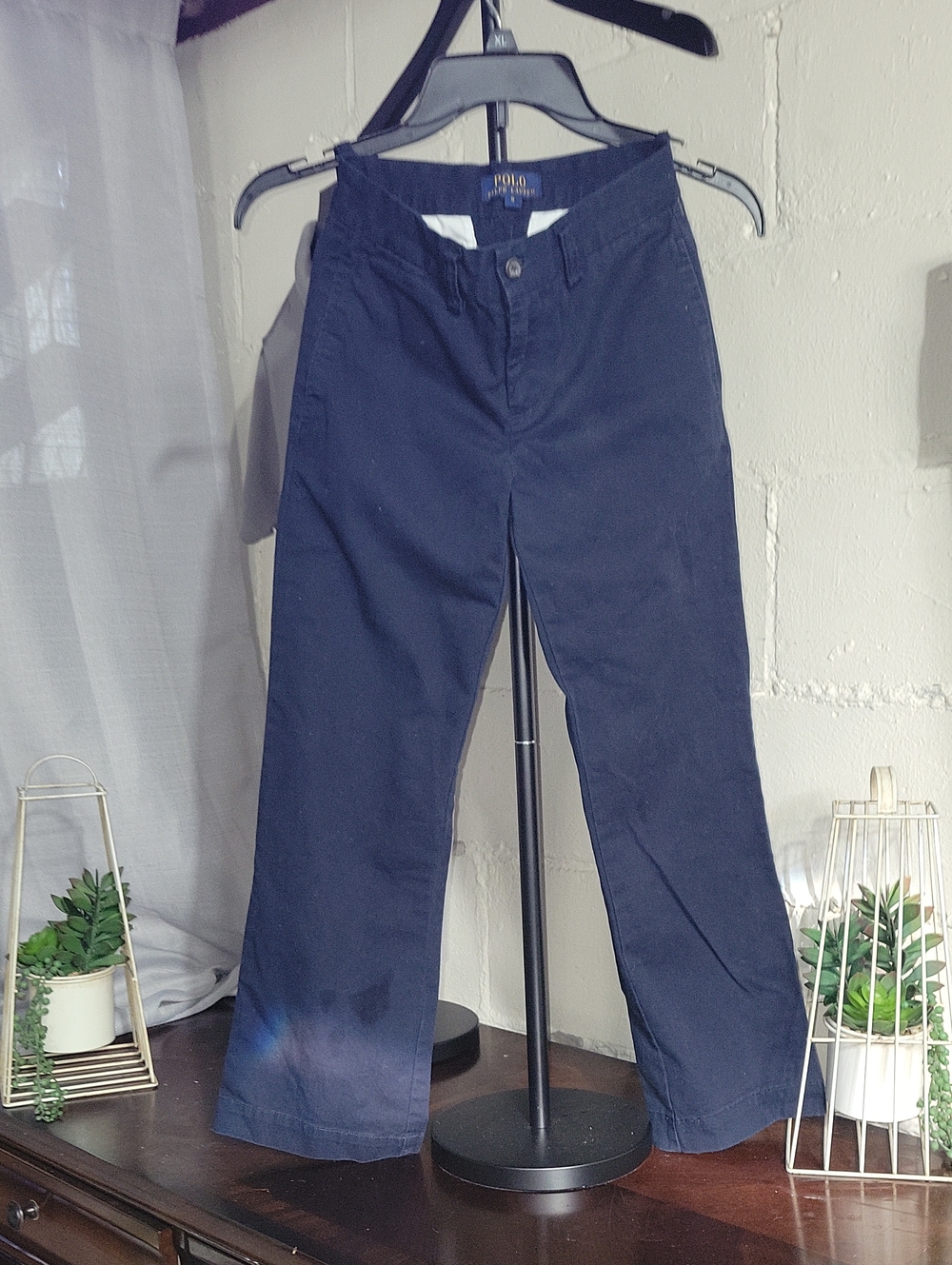 Polo by Ralph Lauren Navy Straight-Leg Chinos